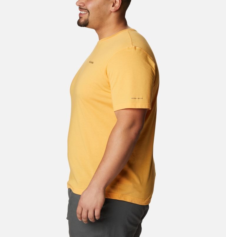 Men's Columbia Thistletown Hills Short Sleeve T Shirts Mango | Plus Size CA-D4058